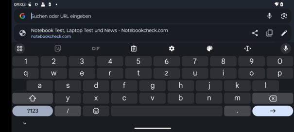 tangentbord horisontellt