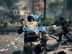 Start av spelläget Conquest i Battlefield 6. (Bildkälla: Notebookcheck)