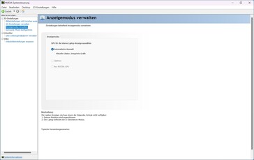 Alla är gråmarkerade: Nvidia displayalternativ