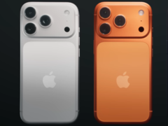 Cosmic Orange är den nya signaturfärgen för Apple iPhone 17 Pro-telefoner den här generationen. (Bildkälla: Apple på YouTube, redigerad)