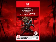 Omslaget till Assassin's Creed Shadows Switch 2 visas (Bildkälla: Auchan, med ändringar)