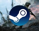 Battlefield 2042-bannern visas med Steam-logotypen (Bildkälla: Steam med ändringar)