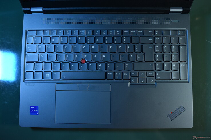 Lenovo ThinkPad P16 Gen 2: Tangentbord