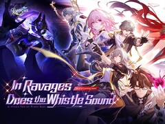 Officiell kampanjbild för Honkai: Star Rail version 4.4, med titeln ”In Ravages Does the Whistle Sound”.
