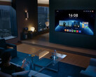 Mate TV Pro kör HarmonyOS och styrs med Huaweis konventionella fjärrkontroll. (Bildkälla: Huawei)