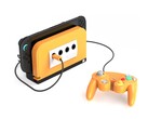 Retro Fighters BattleDock med en spice orange frontplatta. (Bildkälla: Retro Fighters/Kickstarter)