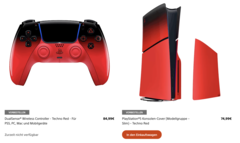 Skyddet är fortfarande beställningsbart, kontrollenheten är redan slut i Tyskland (Bildkälla: Screenshot/Playstation Direct)