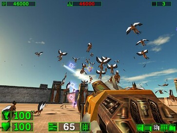 Bild: En skärmdump från spelet Serious Sam Classic: The First Encounter.