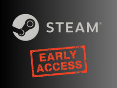 Banner som visar Steam-logotypen med stämpel för tidig åtkomst (Bildkälla: Steam med ändringar)