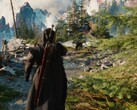 Teknisk demo av Witcher 4 som körs på PS5 med raytracing vid 60 FPS. (Bildkälla: Unreal Engine på YouTube, skärmdump)