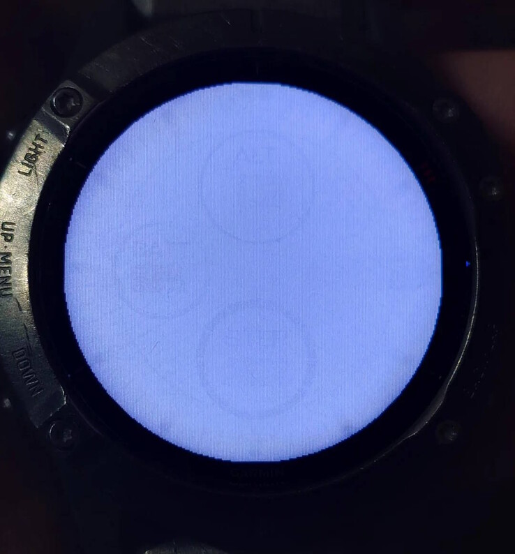 Fenix 6 Pro med MIP-display kan också påverkas av en sådan skada (Bildkälla: Johnno74, Reddit)