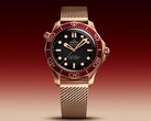 Omega Seamaster Diver 300M Bronze gold and Burgundy Edition har lanserats i USA (Bildkälla: Omega)