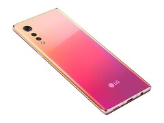 LG Velvet (bilden) var en av de sista LG-smartphones som släpptes. (Bildkälla: LG)