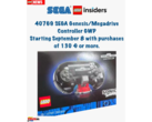 En påstådd läcka som visar LEGO-repliken av en SEGA Genesis-kontroller (bildkälla: Itavix tegelstenar Instagram)