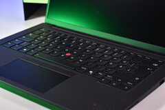 Tangentbordet på Lenovo ThinkPad P14s Gen 6 Intel (bildkälla: Benjamin Herzig)