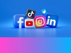 Logotyper för populära sociala medieplattformar