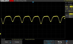 50% ljusstyrka: 240 Hz DC-dimning