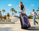 Samsung Sound Tower har 240 watt och 18 timmars batteritid (Bildkälla: Samsung)