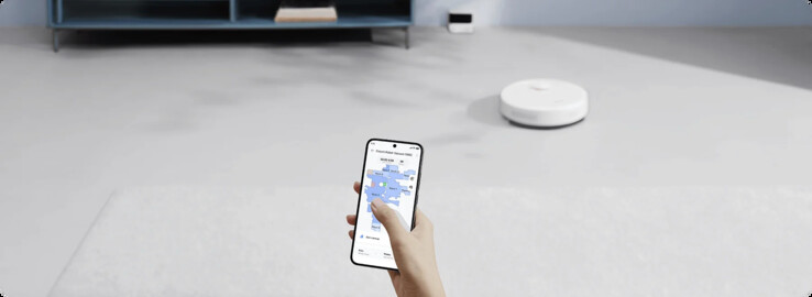 Xiaomi Robot Vacuum S40C (bilden) kan styras via Xiaomi Home-appen. (Bildkälla: Xiaomi)