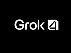 Logotypen för Grok 4 AI-språkmodellen. (Bildkälla: xAI)