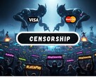 En illustrativ bild som visar situationen med den senaste tidens censur (Bildkälla: Logos-world och Vecteezy; redigerad)