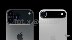 iPhone 17 Pro och Pro Max sägs få 48-megapixel telefotokameror. (Bildkälla: Jon Prosser på YouTube)