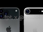 iPhone 17 Pro och Pro Max sägs få 48-megapixel telefotokameror. (Bildkälla: Jon Prosser på YouTube)