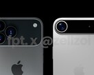 iPhone 17 Pro och Pro Max sägs få 48-megapixel telefotokameror. (Bildkälla: Jon Prosser på YouTube)
