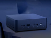 VM61 kan strömförsörjas via en USB-C-port. Bild: en reklambild som visar framsidan av minidatorn.