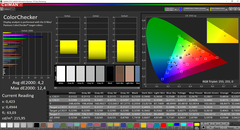 CalMAN: ColorChecker - kalibrerad