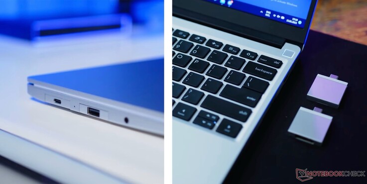 DockFrame använder samma portmoduler som Framework Laptop (Bildkälla: Notebookcheck)