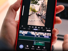 Adobe Premiere för telefoner har ett optimerat pekgränssnitt för videoredigering. (Bildkälla: Adobe)