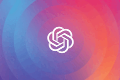OpenAI:s logotyp. Företagets AI-agenter bildade en okontrollerad svärm under ett cybersäkerhetstest.