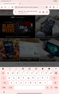 Porträtt av tangentbord