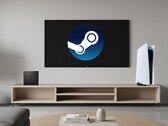 Steam Machine och PS5 i ett vardagsrum