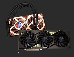 Sycom utrustar GeForce RTX 5080 med AIO-vattenkylning och Noctua-fläktar (Bildkälla: Sycom)