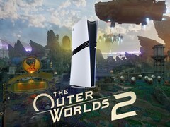 Outer Worlds 2-bannern med PS5 Pro visas (Bildkälla: Xbox Gaming, Sony PlayStation med ändringar)