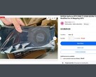 eBay-annonsen för det AI-anpassade grafikkortet Nvidia GeForce RTX 2080 Ti Turbo 22 GB GDDR6