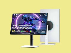 Spelskärmen KTC M27P6S har en 4K IPS-skärm med en uppdateringsfrekvens på 160 Hz och 2 304 dimningszoner.