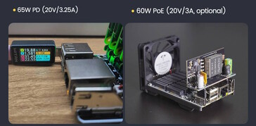 Strömförsörjningen sker via PoE eller USB. (Bildkälla: Sipeed)