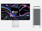 Apple har också enligt uppgift skrotat planerna på M4 Ultra. På bilden: den senast släppta Mac Pro med Pro Display XDR (Bildkälla: Apple - redigerad)