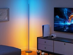 En Matter-kompatibel version av Govee Floor Lamp Basic (blå variant på bilden) har kommit. (Bildkälla: Govee) 
