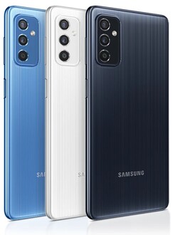 Färger på Galaxy M52 5G