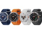 Galaxy Watch Ultra 2 sägs ha ett 35% större batteri än Galaxy Watch Ultra på bilden här.