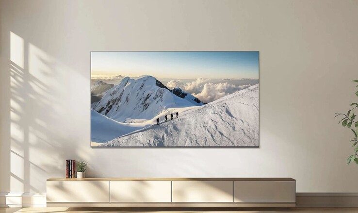 TCL P8L TV har en elegant design.