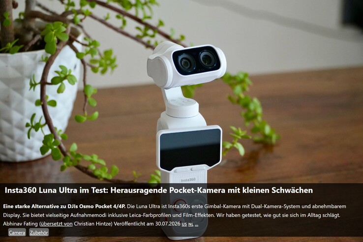 Vår recension av Insta360 Luna Ultra