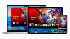 Användare kommer att kunna få en försmak av den nya Games-appen, som visas på bilden i juli 2025 (Bildkälla: Apple)