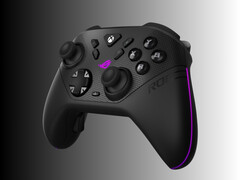 Asus planerar att erbjuda den trådlösa kontrollen ROG Raikiri II i ett enda färgalternativ. (Bildkälla: Asus) 