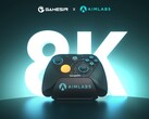 GameSir G7 Pro 8K Aimlabs Edition har den nya generationens TMR-stickor. (Bildkälla: GameSir)