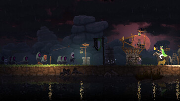 En bild som visar fiender i Kingdom: New Lands.